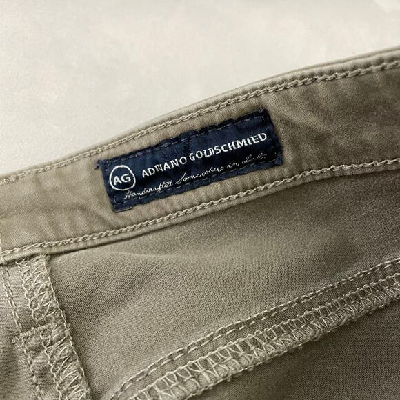 AG Adriano Goldschmied The Edie Mid Rise Skinny Straight Pant Size 25R EUC Modal - Picture 4 of 8